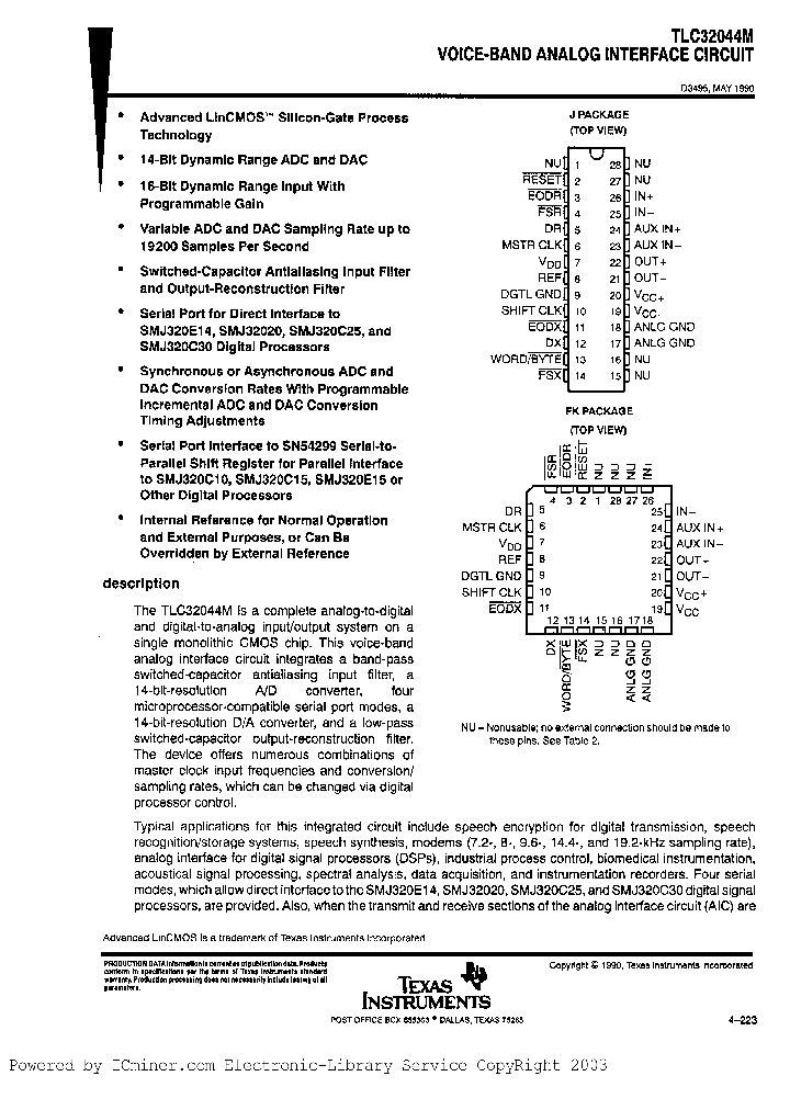TLC32044MJB_6252701.PDF Datasheet