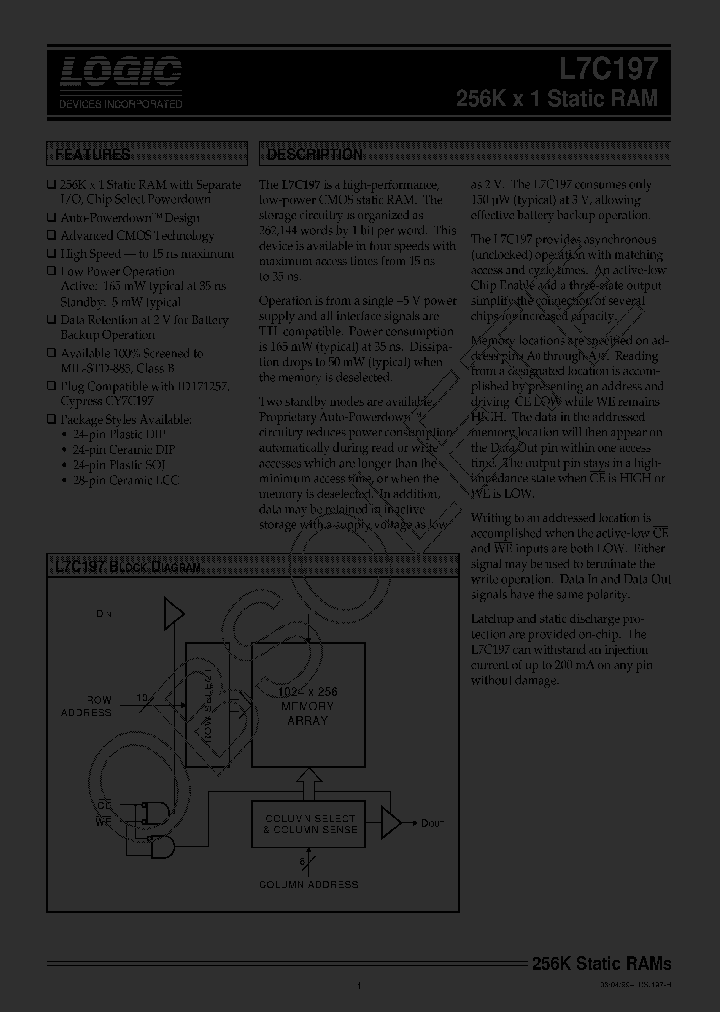 L7C197CC20_6254104.PDF Datasheet