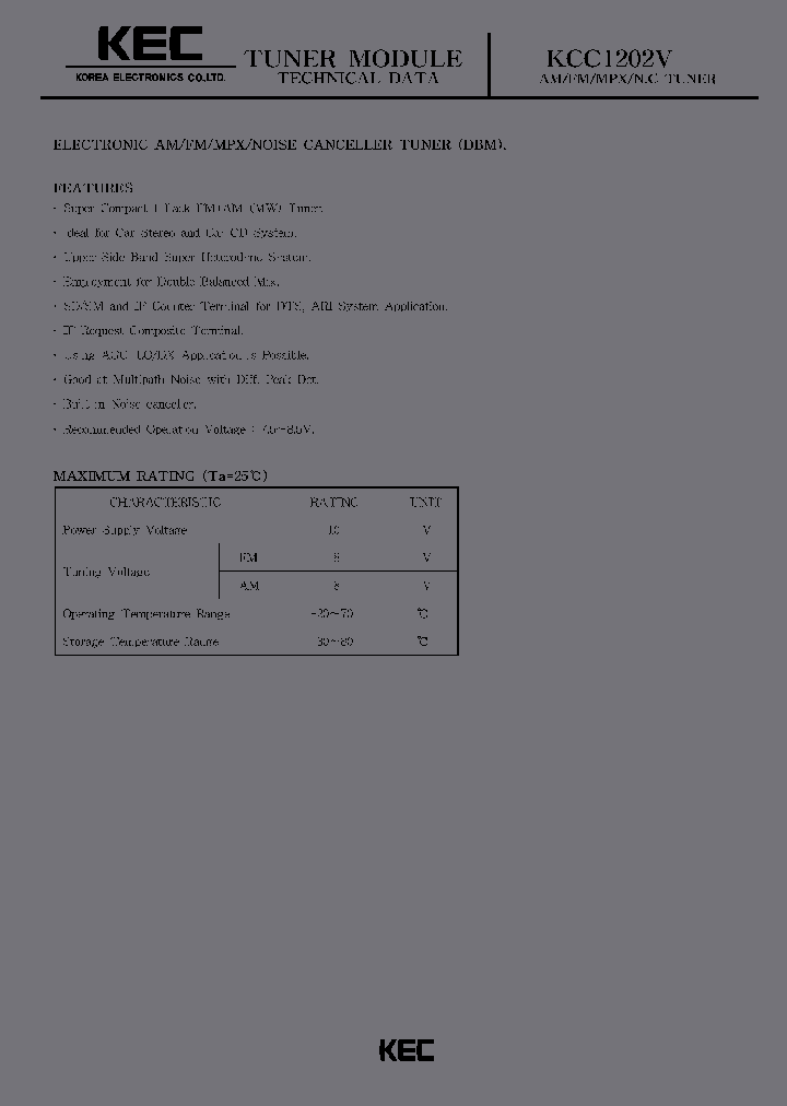 KCC1202V_6253635.PDF Datasheet