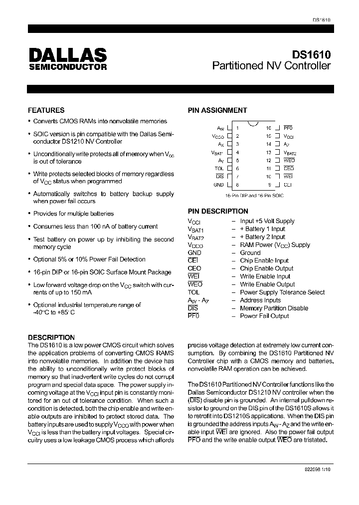 DS1610_6250889.PDF Datasheet