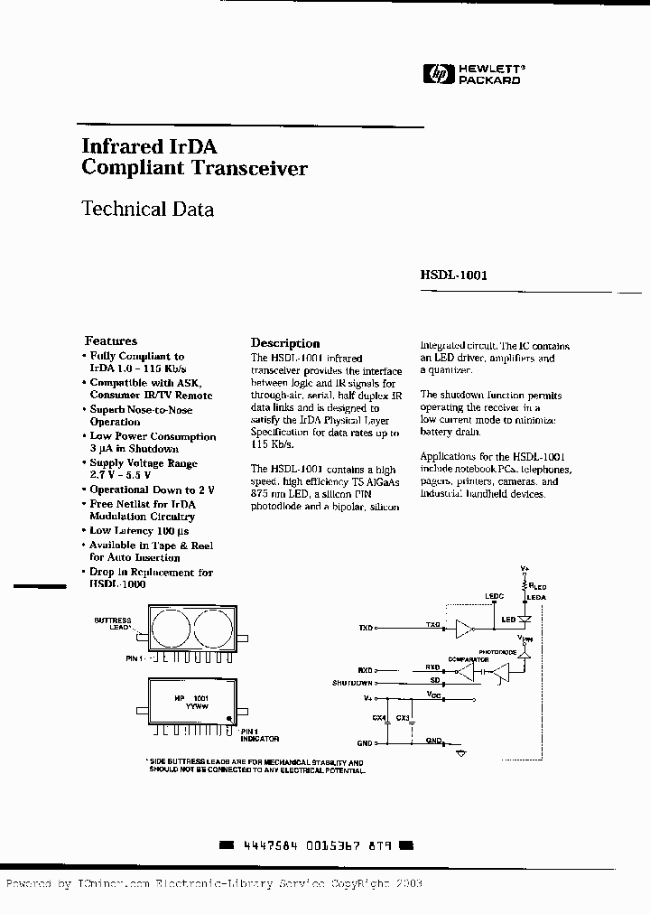 HSDL1001-104_6255633.PDF Datasheet