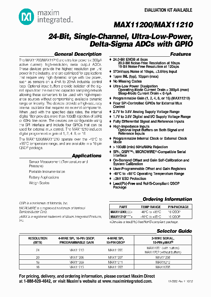 MAX1120012_6258614.PDF Datasheet