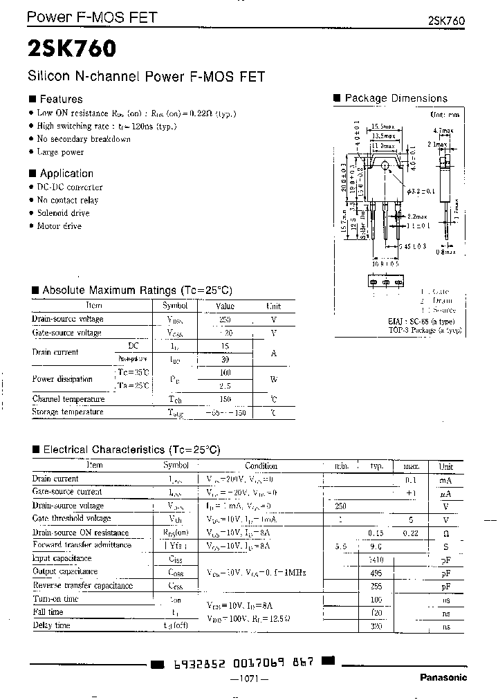 2SK760_6259570.PDF Datasheet