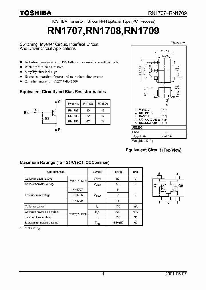 RN1707_6261218.PDF Datasheet