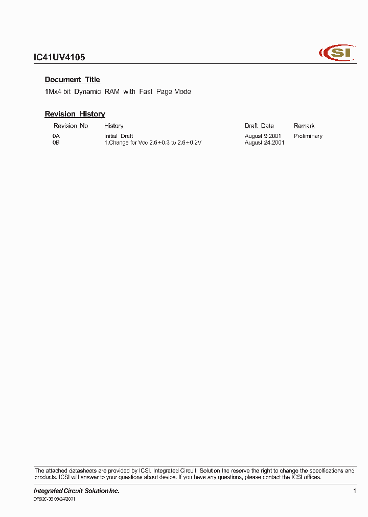 IC41UV4105-50J_6260713.PDF Datasheet