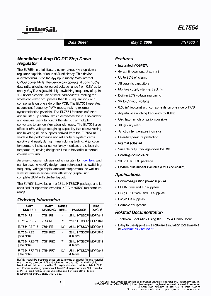 EL7554IREZ-T13_6261718.PDF Datasheet