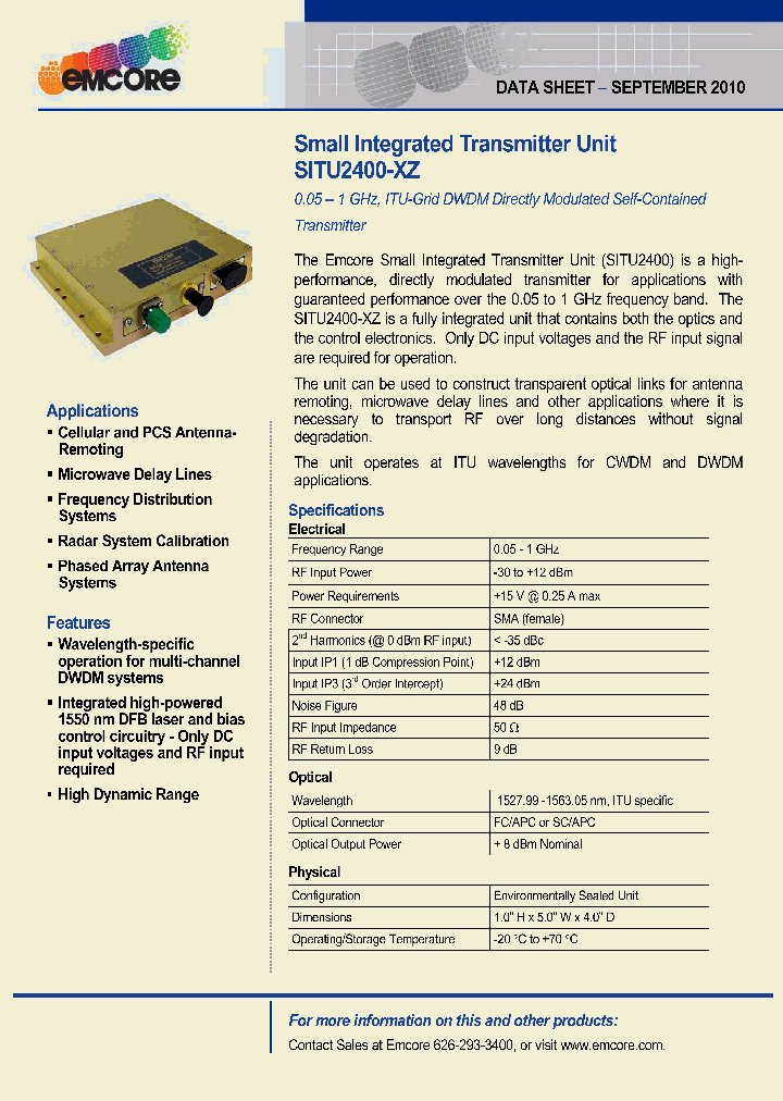 SITU2400-XZ_6262080.PDF Datasheet