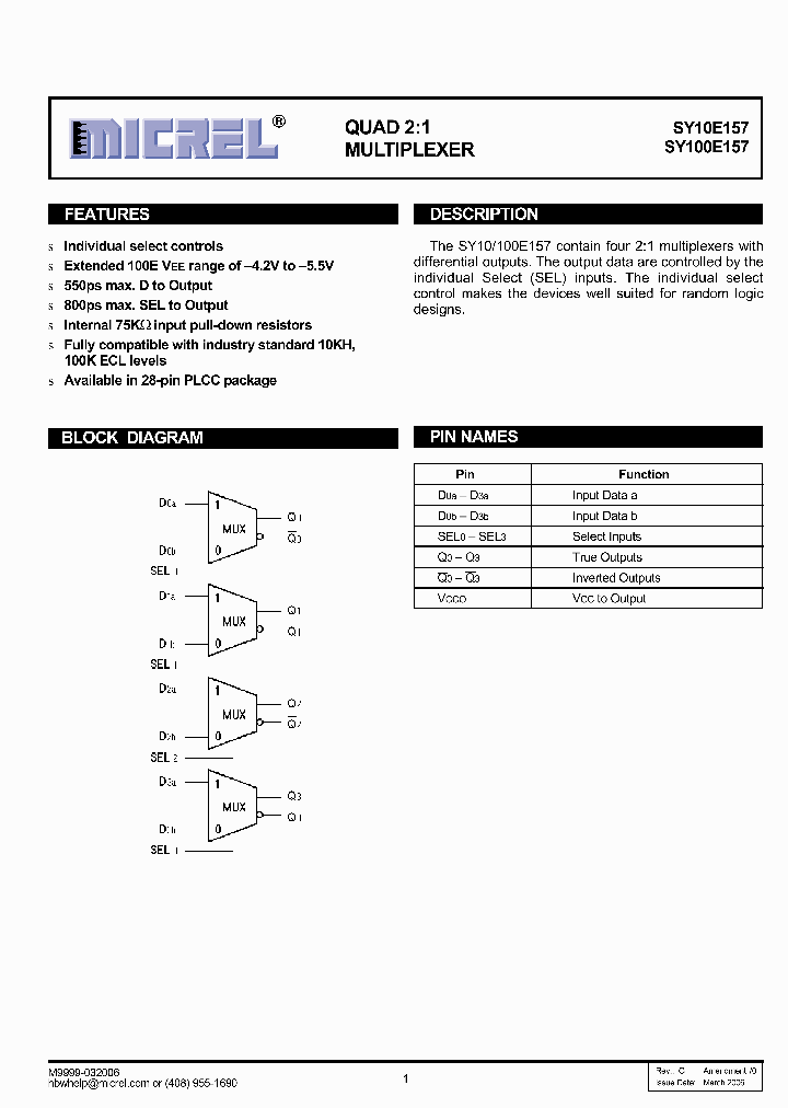 SY100E157JYTR_6267495.PDF Datasheet