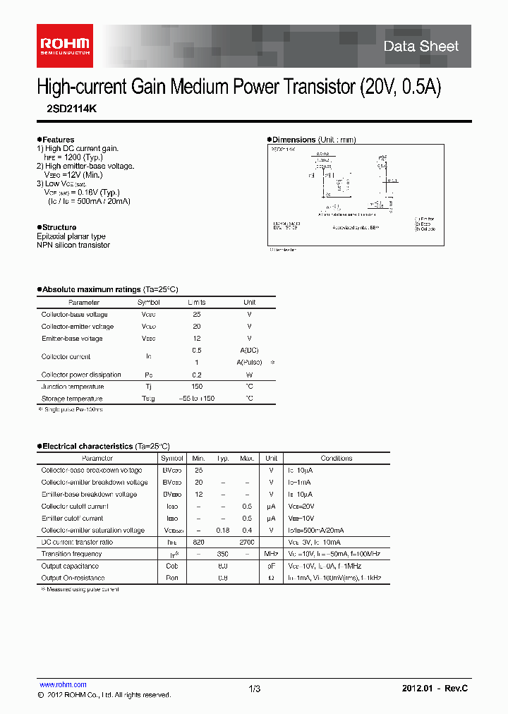 2SD2114K12_6268562.PDF Datasheet