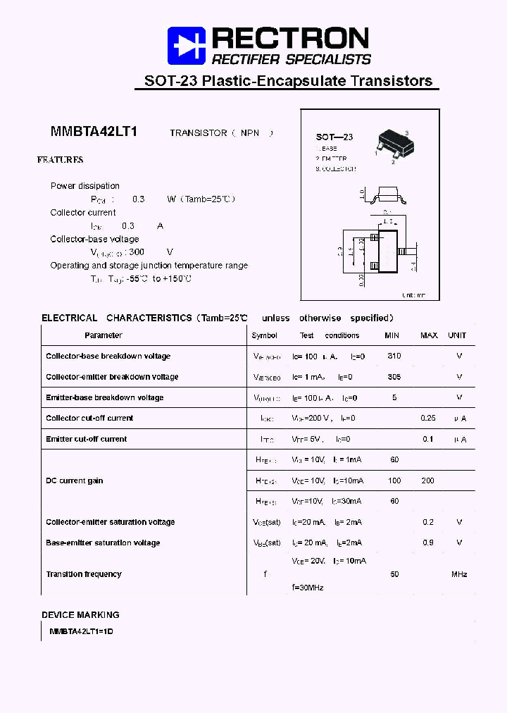 MMBTA42LT1_6268241.PDF Datasheet