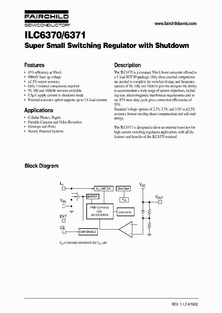 ILC6370AP33X_6273518.PDF Datasheet
