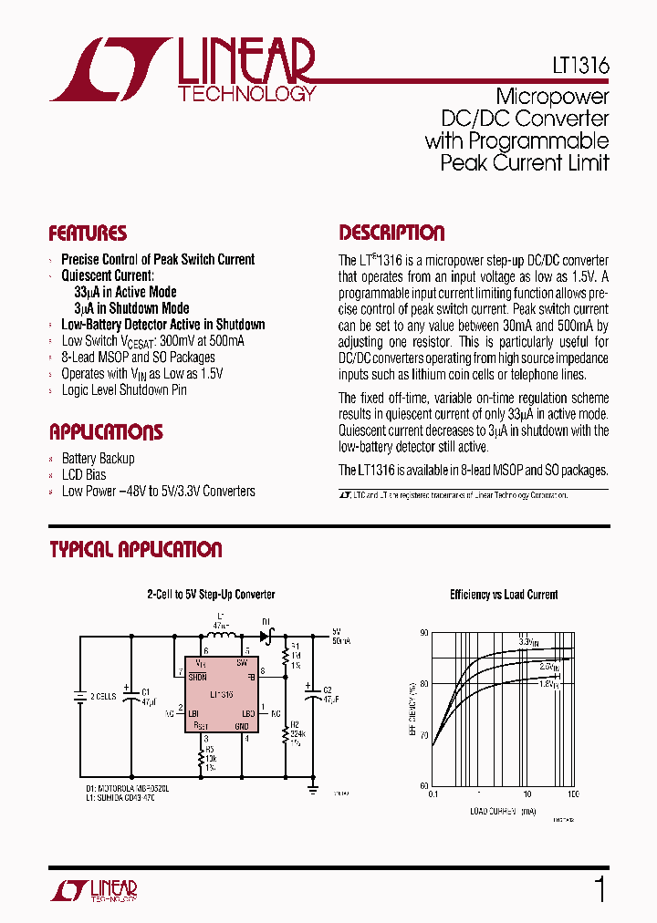 LT1316CS8TR_6279230.PDF Datasheet