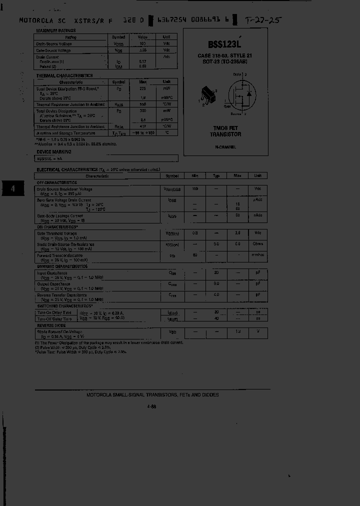 BSS123L_6285370.PDF Datasheet