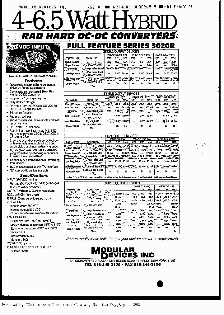 3020FD15_6287179.PDF Datasheet