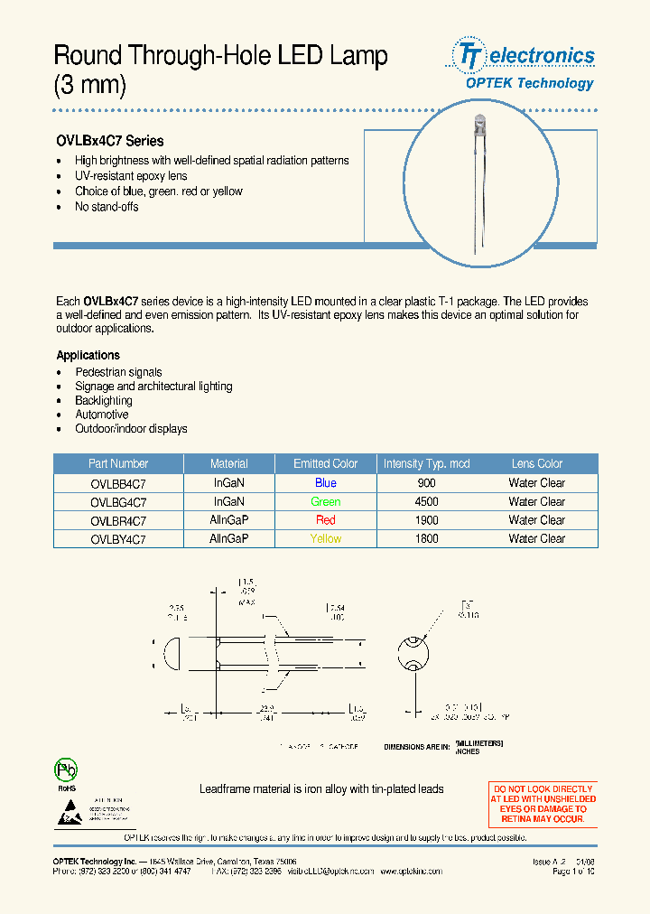 OVLBR4C7_6293271.PDF Datasheet