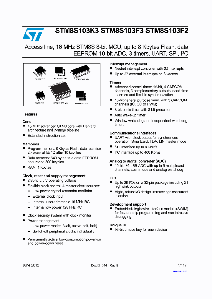 STM8S103K3T6C_6295438.PDF Datasheet