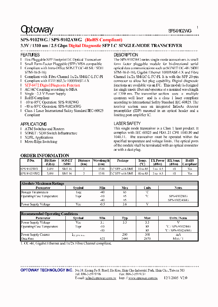 SPS-9102WG_6296399.PDF Datasheet