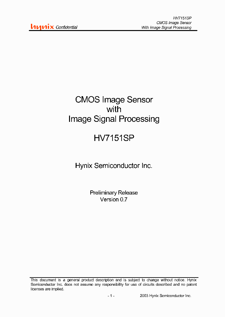 HV7151SP_6301572.PDF Datasheet