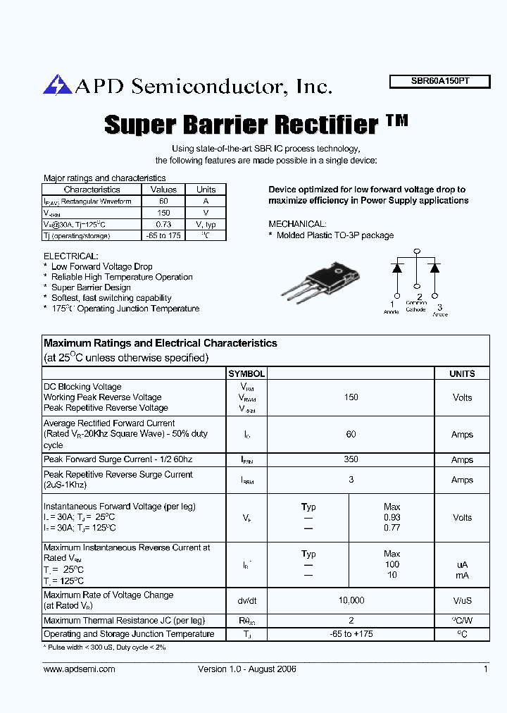 SBR60A150PT_6302473.PDF Datasheet