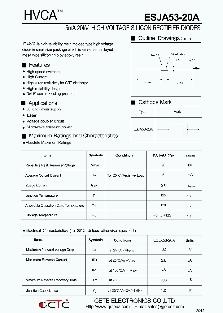 ESJA53-20A_6302712.PDF Datasheet