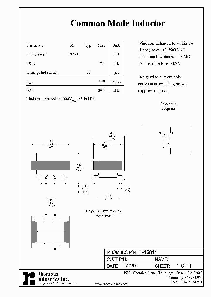 L-16011_6302338.PDF Datasheet