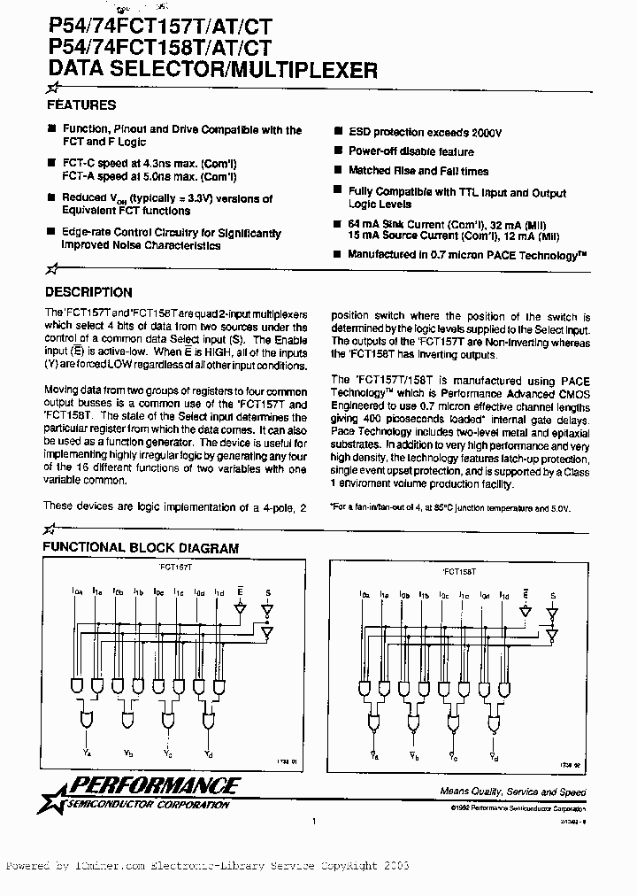 P54FCT158CTDM_6299697.PDF Datasheet
