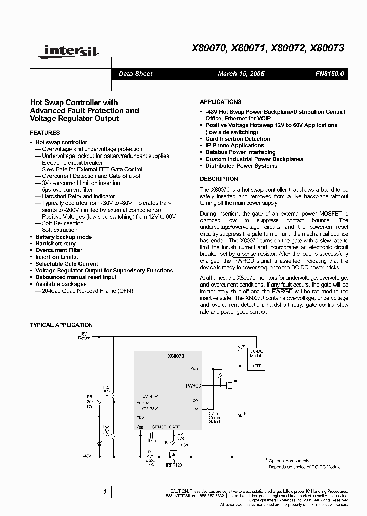 X80073_6305227.PDF Datasheet