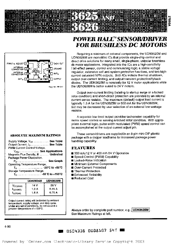 UDN3626_6303816.PDF Datasheet