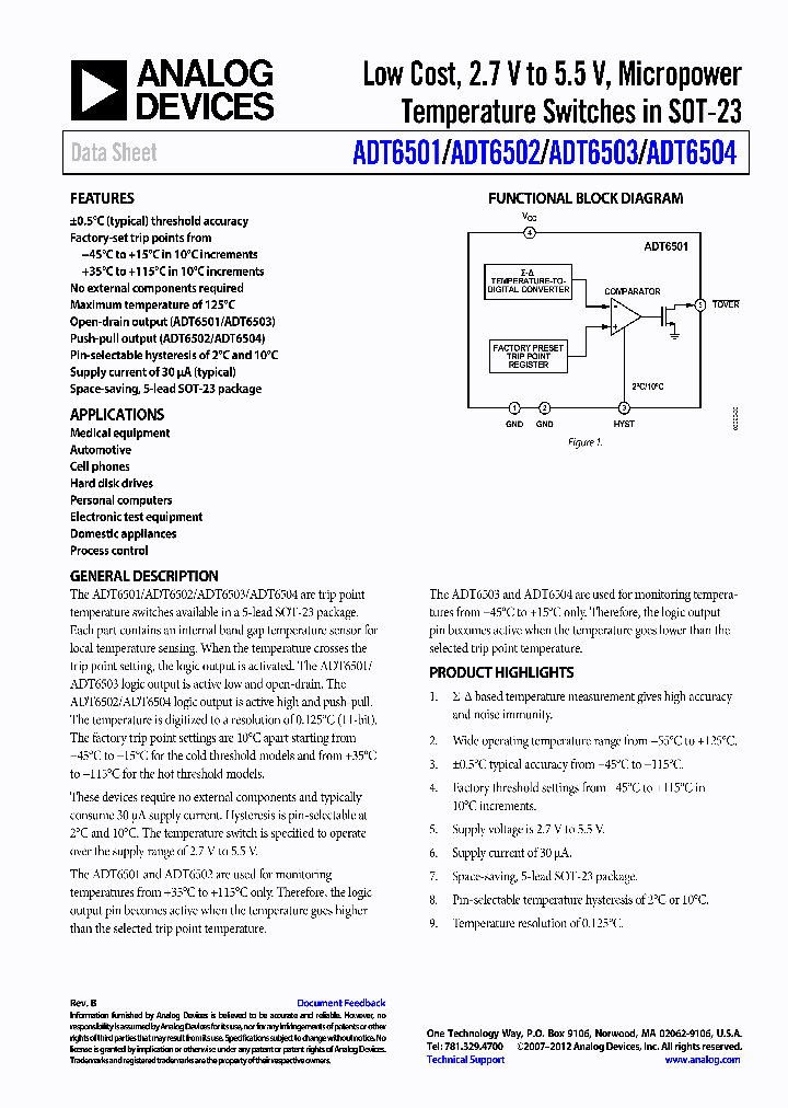 ADT6501SRJZP105RL7_6308546.PDF Datasheet