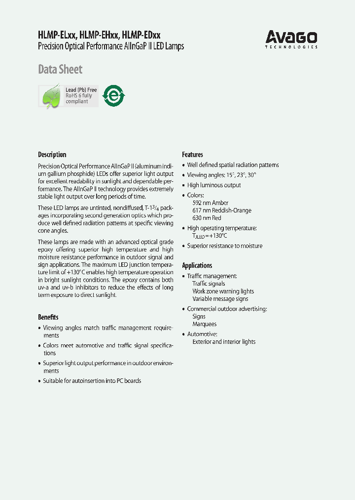 HLMP-ED31-ST000_6309169.PDF Datasheet