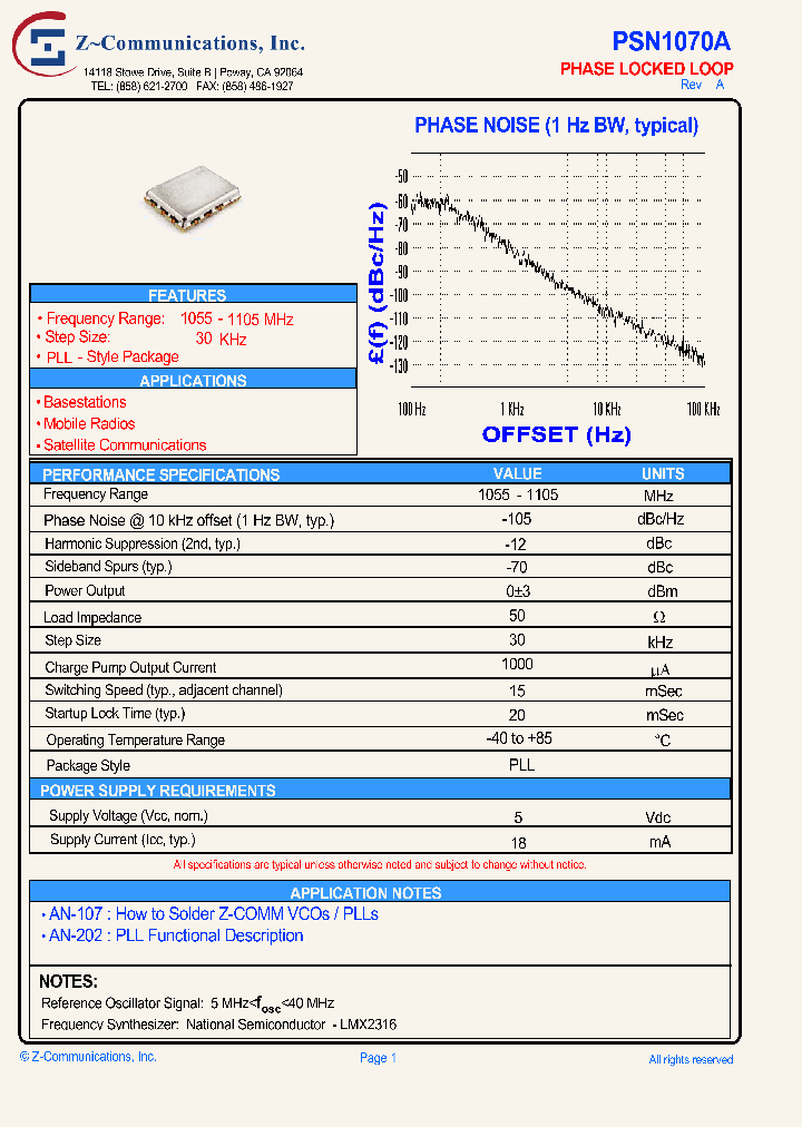PSN1070A10_6309513.PDF Datasheet
