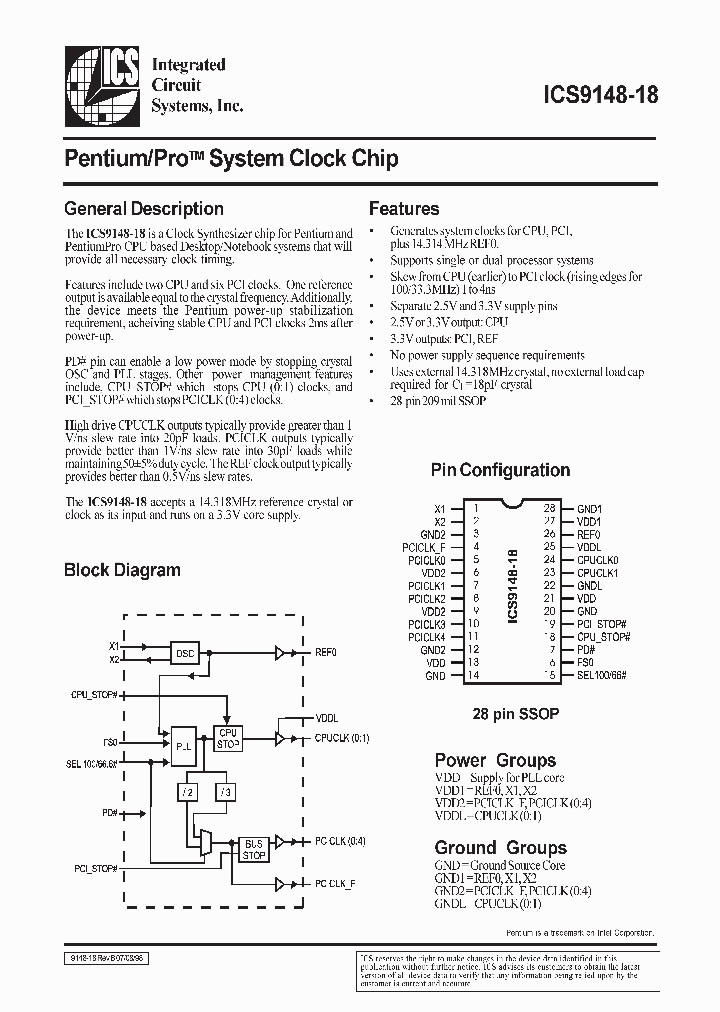 ICS9148-18_6311031.PDF Datasheet
