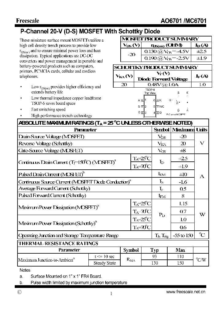 AO6701_6311069.PDF Datasheet