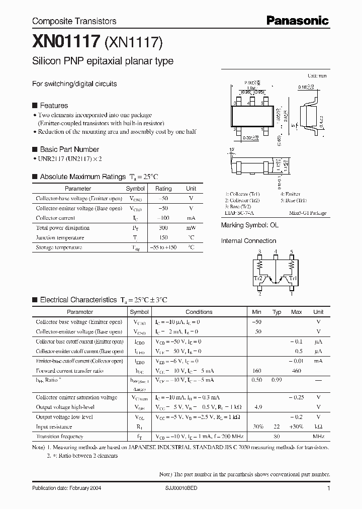 XN01117_6313150.PDF Datasheet
