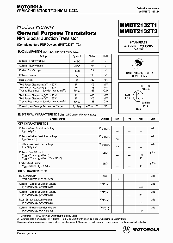MMBT2132T3_6311526.PDF Datasheet