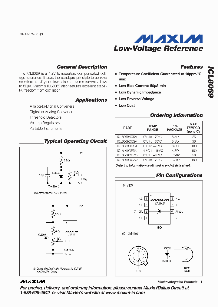 ICL8069CCZQ_6314882.PDF Datasheet