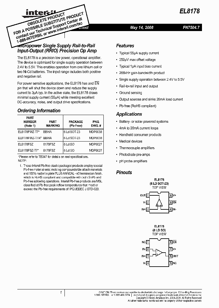 EL8178FWZ-T7_6318456.PDF Datasheet