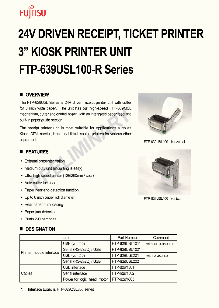 FTP-639USL201_6321241.PDF Datasheet