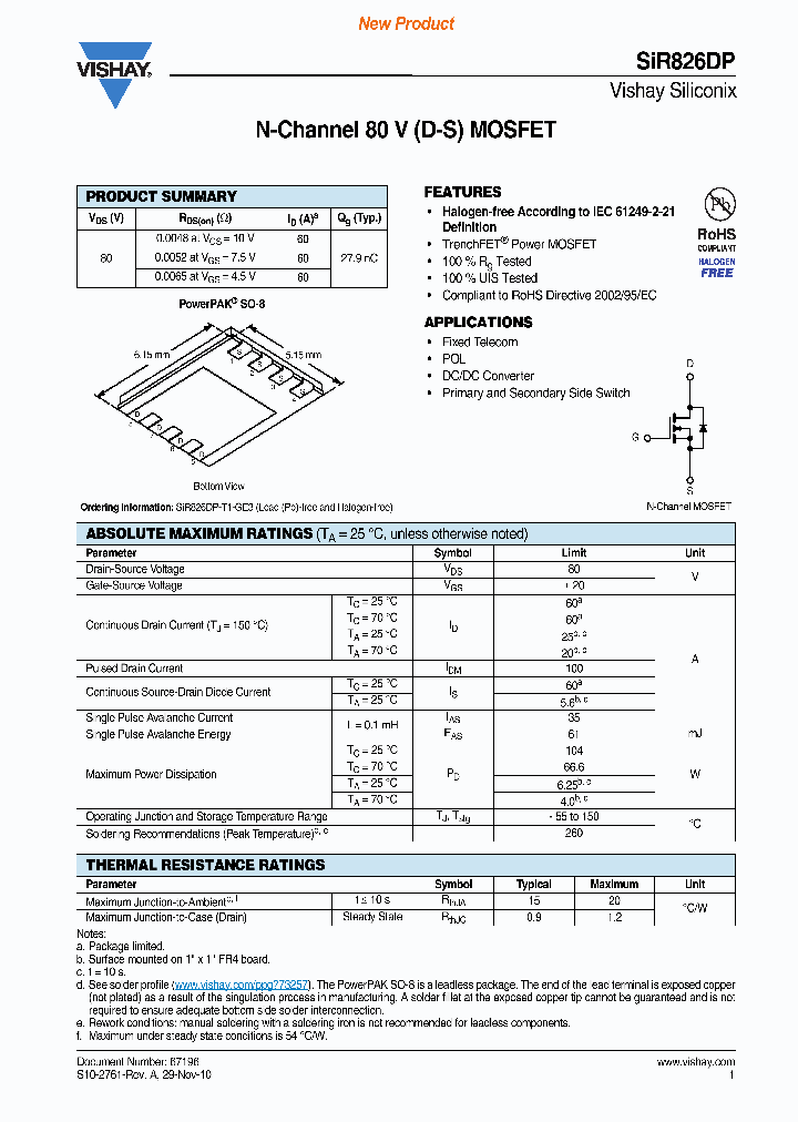SIR826DP12_6326102.PDF Datasheet