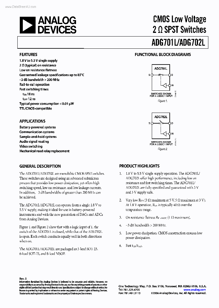 ADG701L_6330224.PDF Datasheet