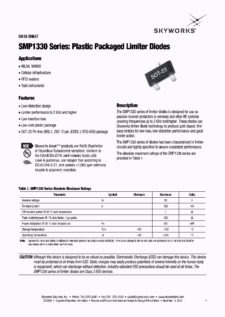 SMP1330-005_6329100.PDF Datasheet
