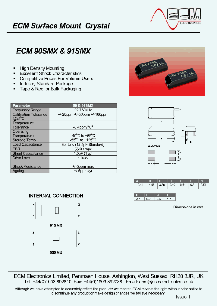 ECM91SMX_6334769.PDF Datasheet