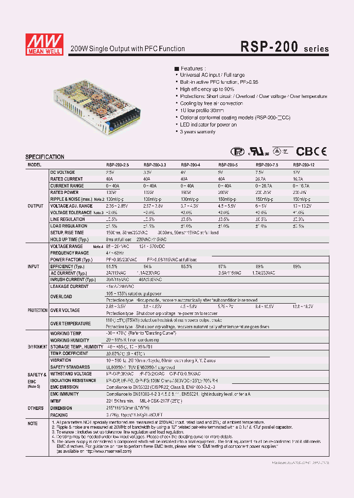 RSP-200_6340897.PDF Datasheet