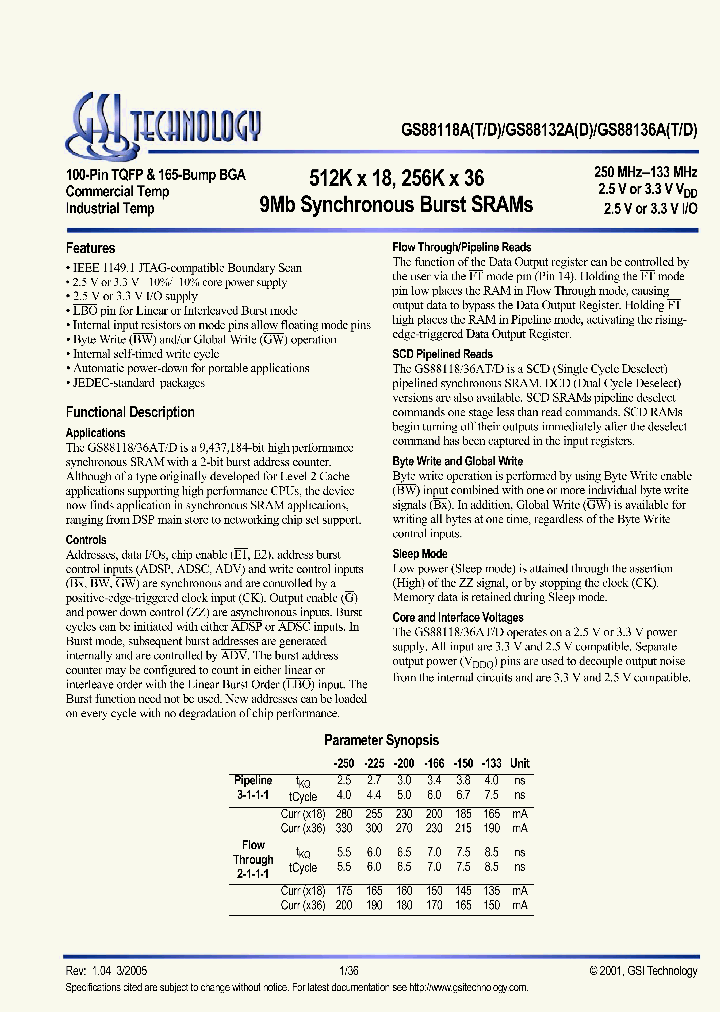 GS88136AD-225_6343398.PDF Datasheet