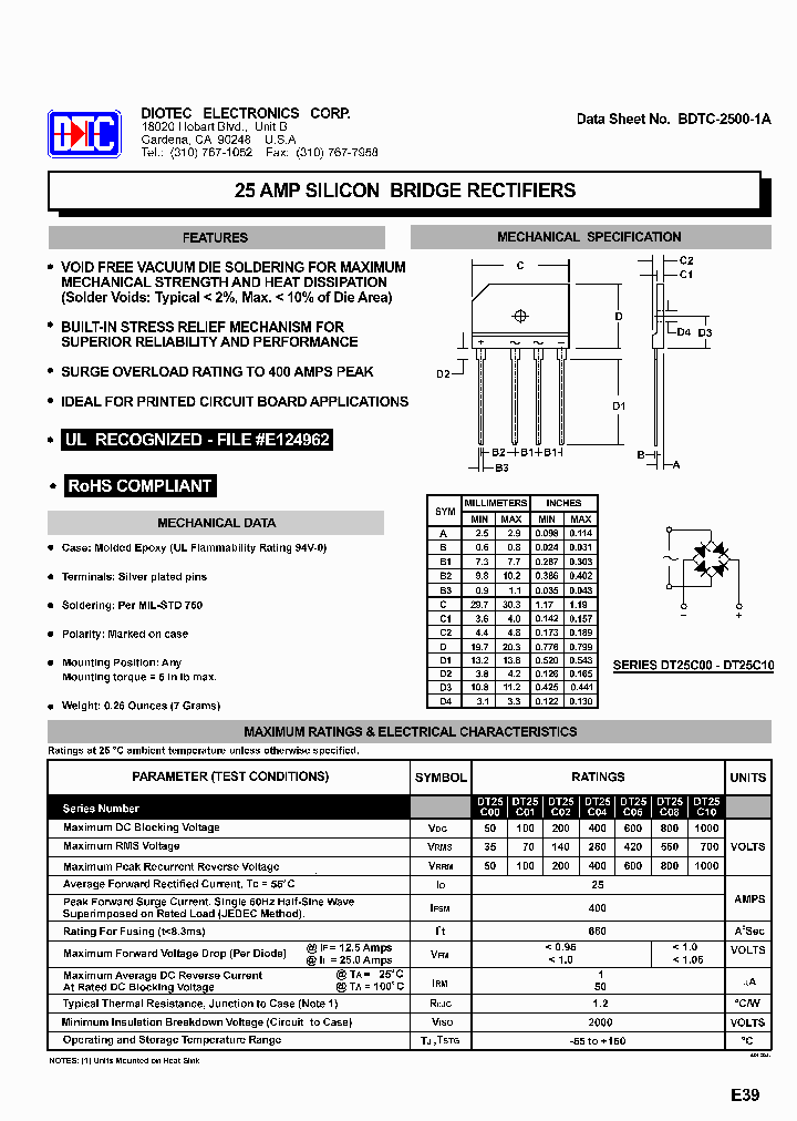 DT25C04_6345627.PDF Datasheet