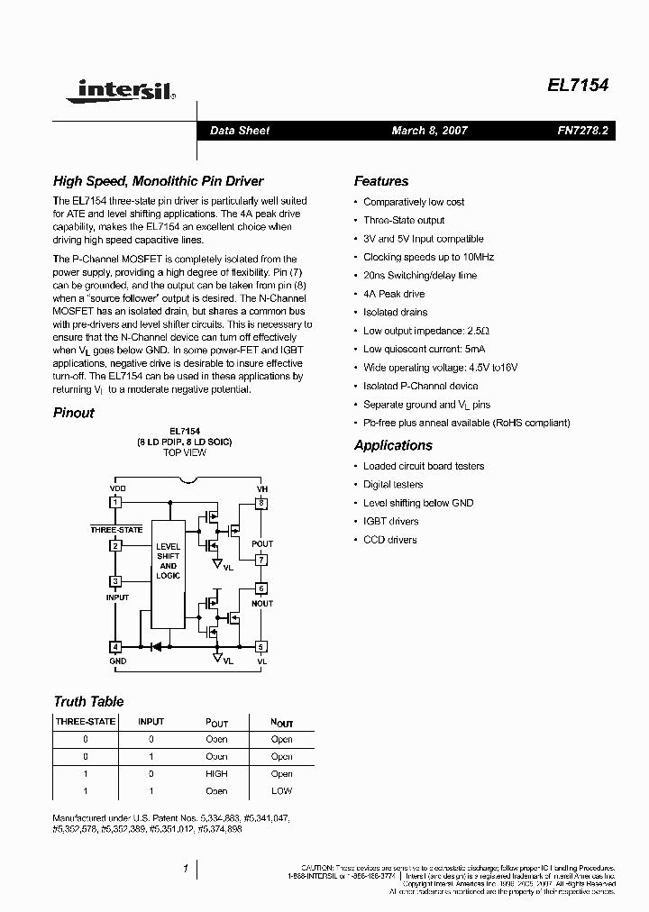 EL7154CNZ_6346401.PDF Datasheet