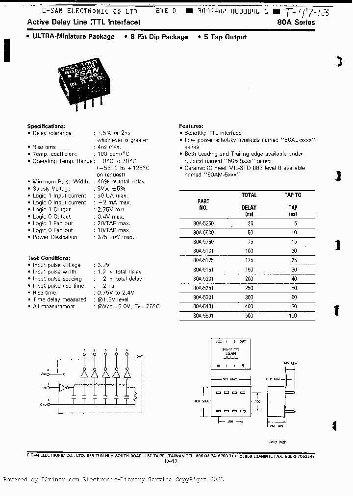 80A5101_6346422.PDF Datasheet