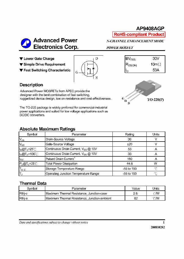 AP9408AGP_6346717.PDF Datasheet