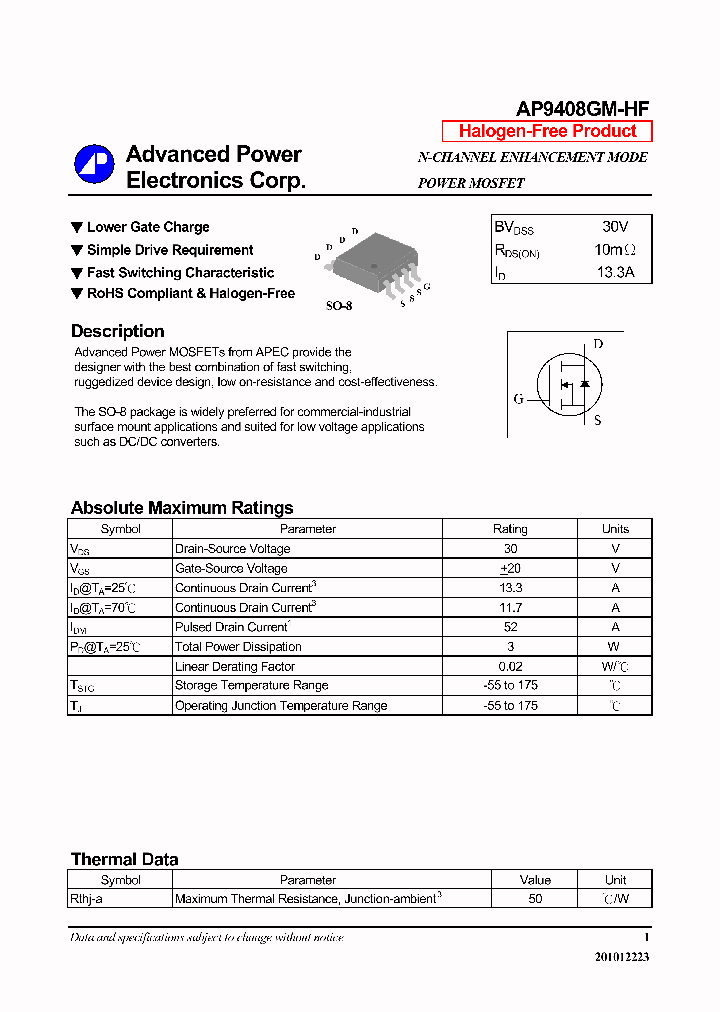 AP9408GM-HF_6346721.PDF Datasheet
