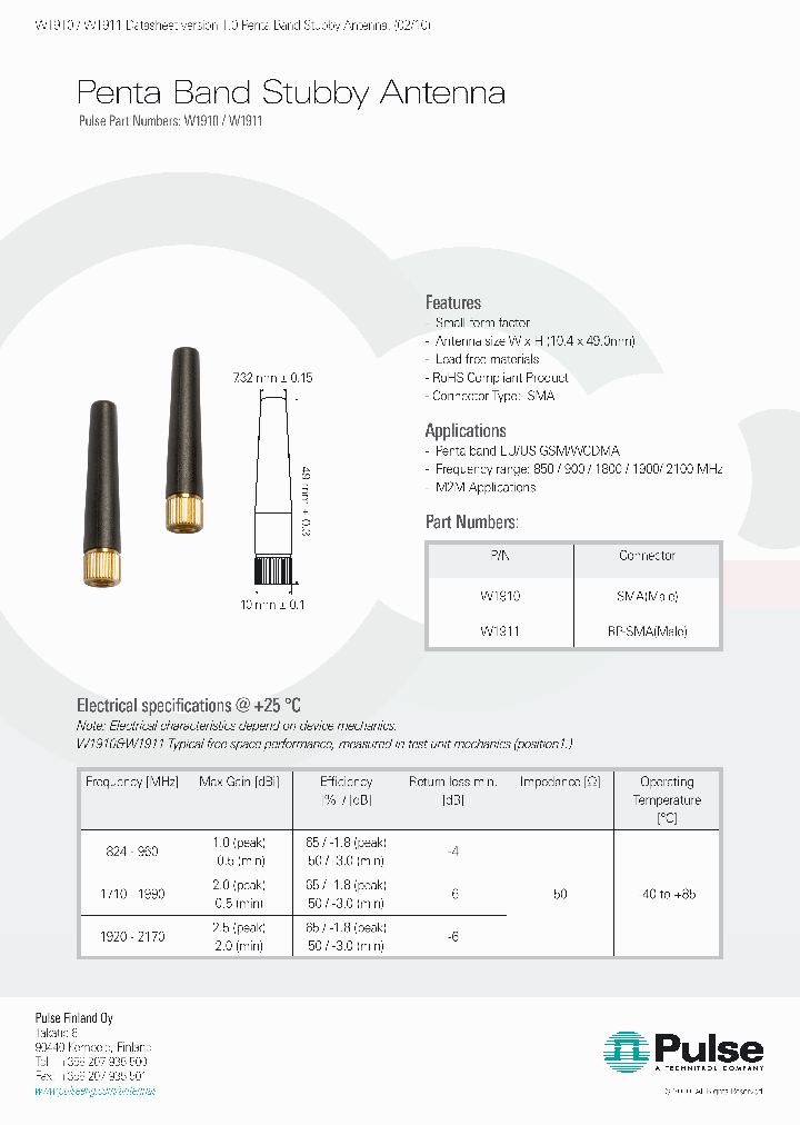 W1910_6348346.PDF Datasheet
